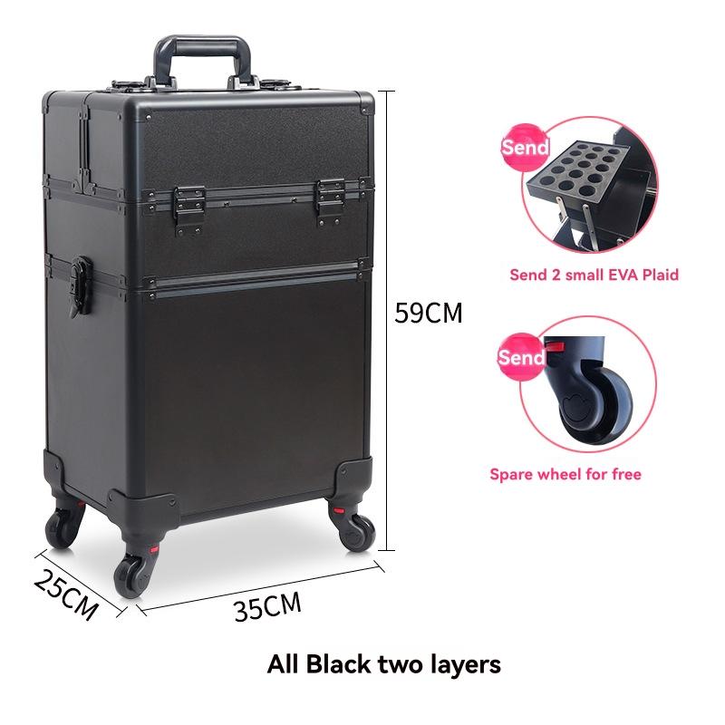 + 007 Leather-Trimmed Vulcanised Fibreboard Check-In Suitcase | Mens Suitcases Bags Mens