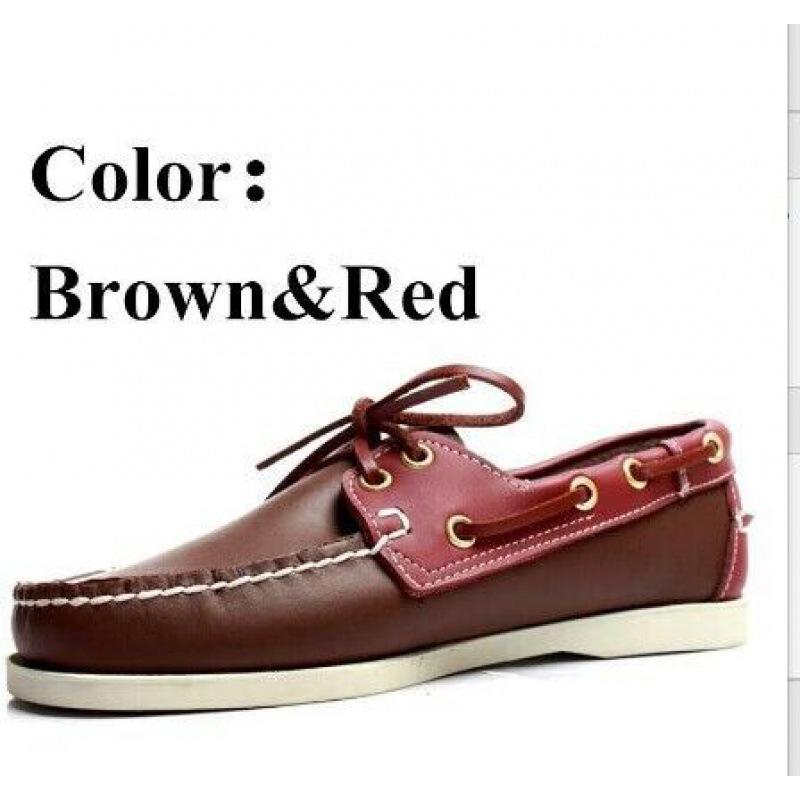 Americana II Eye-Folk Textured-Leather Boat Shoes | Mens Boat Shoes Boat Shoes Boat Shoes