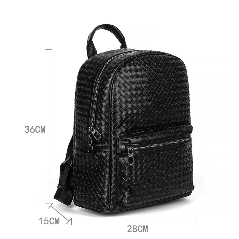 Avenue Intrecciato Leather Backpack | Mens Backpacks Backpacks Backpacks