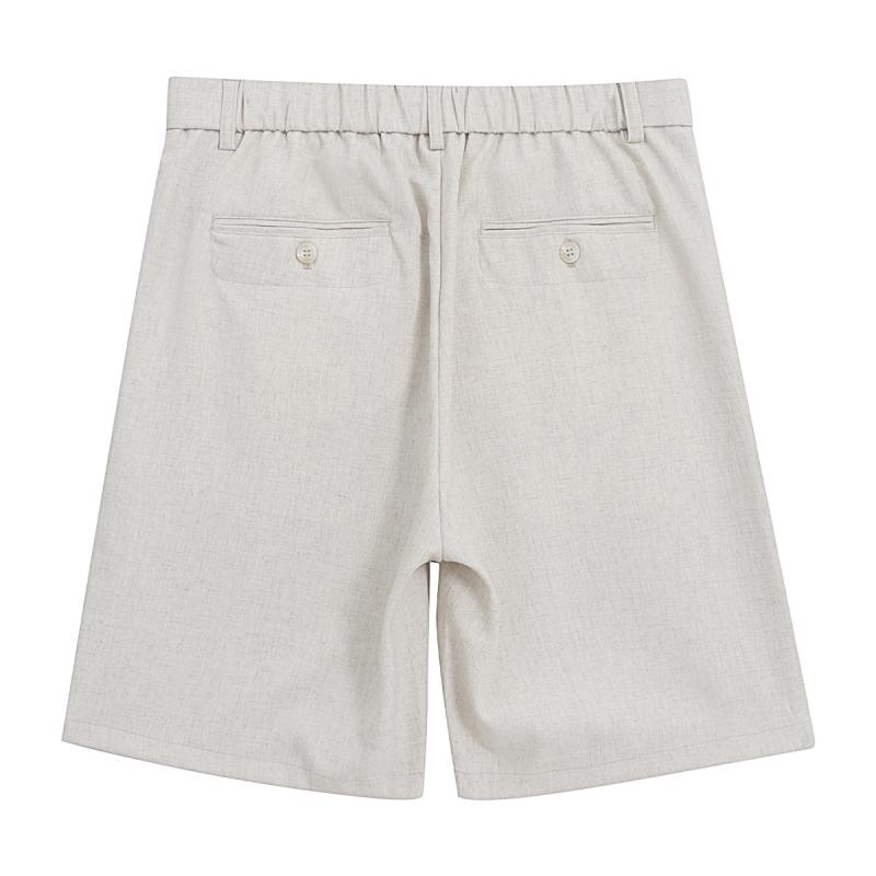 Billie 5397 Straight-Leg Linen and Organic Cotton-Blend Shorts | Mens Shorts Clothing Mens