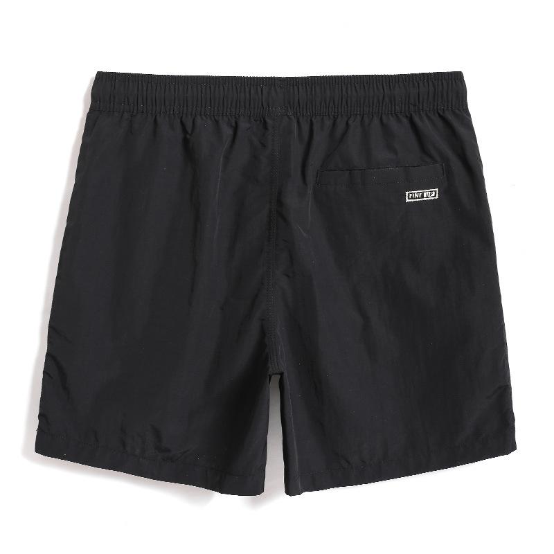 Classic Straight-Leg Logo-Embroidered Shell Shorts | Mens Shorts Clothing Mens