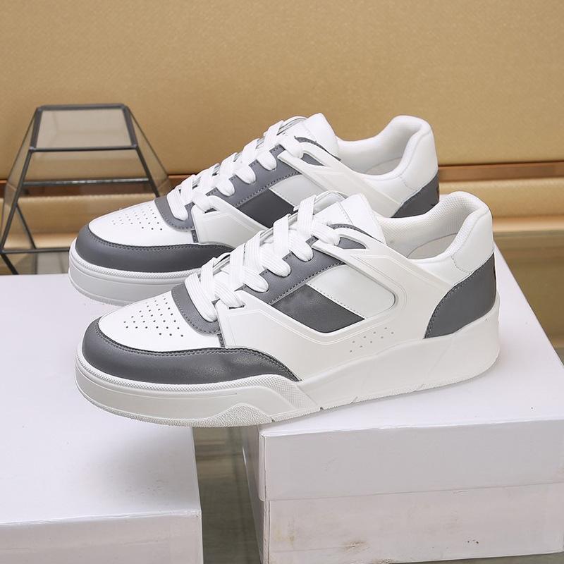 CT-07 Rubber-Trimmed Leather Sneakers | Mens Sneakers Shoes Mens