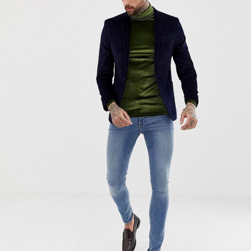 Double Breasted Cotton and Cashmere-Blend Corduroy Blazer | Mens Blazers Blazers Blazers