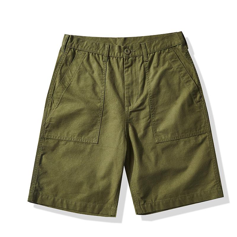 Fatigue Straight-Leg Cotton Shorts | Mens Shorts Clothing Mens