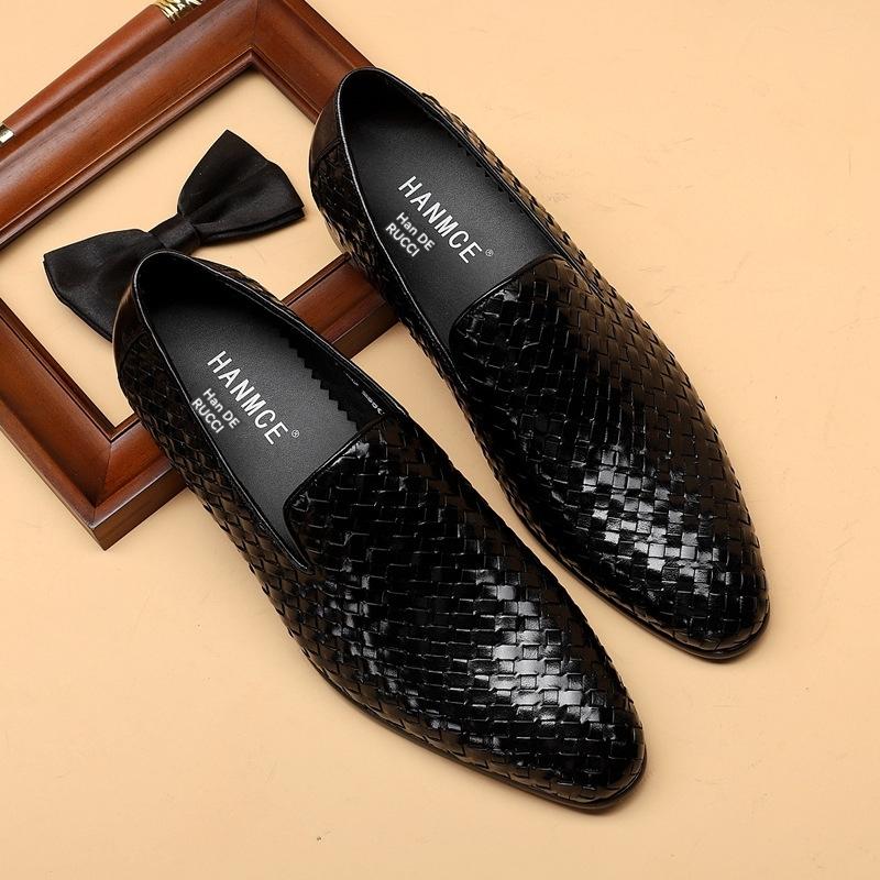 Intrecciato Full-Grain Leather Slippers | Mens Slippers Shoes Mens