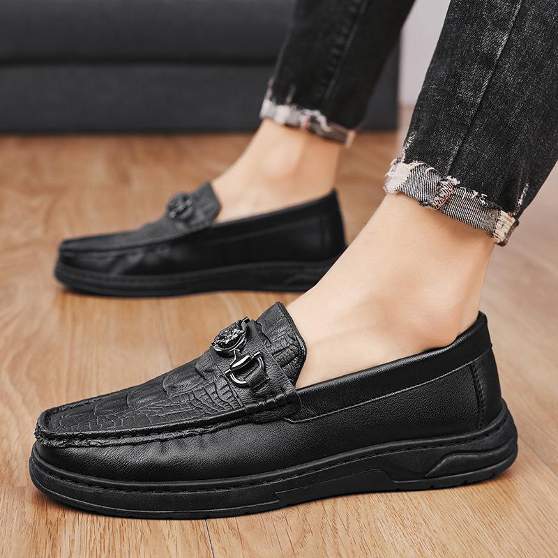 Kaveh Logo-Embossed Horsebit Leather Loafers | Mens Loafers Loafers Loafers