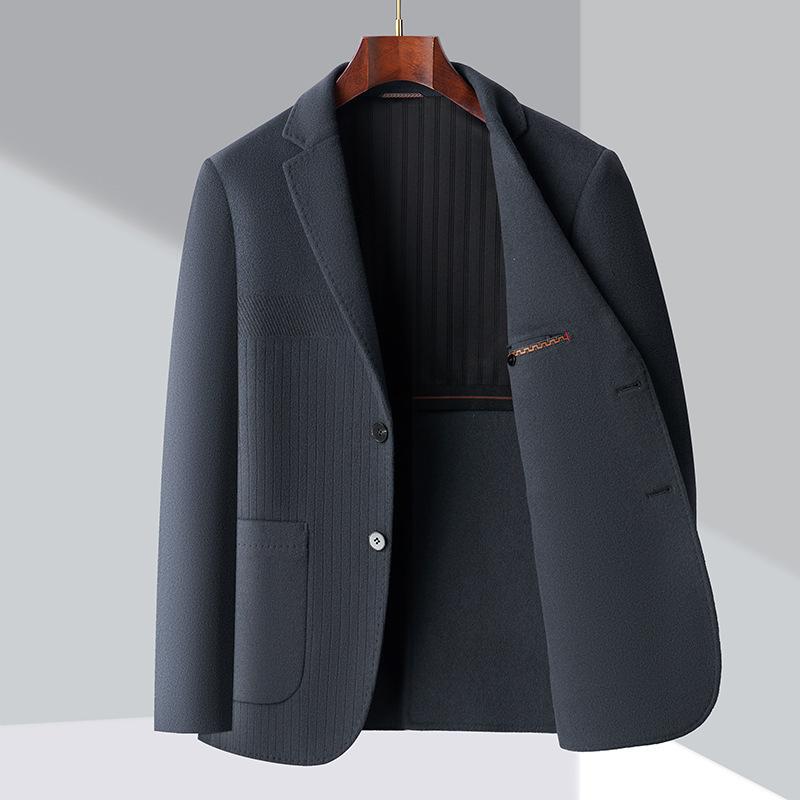 Palma Grosgrain- and Suede-Trimmed Cotton Blazer | Mens Blazers Blazers Blazers