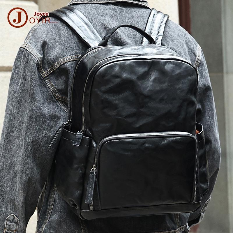 Scritto Logo-Debossed Leather Backpack | Mens Backpacks Backpacks Backpacks