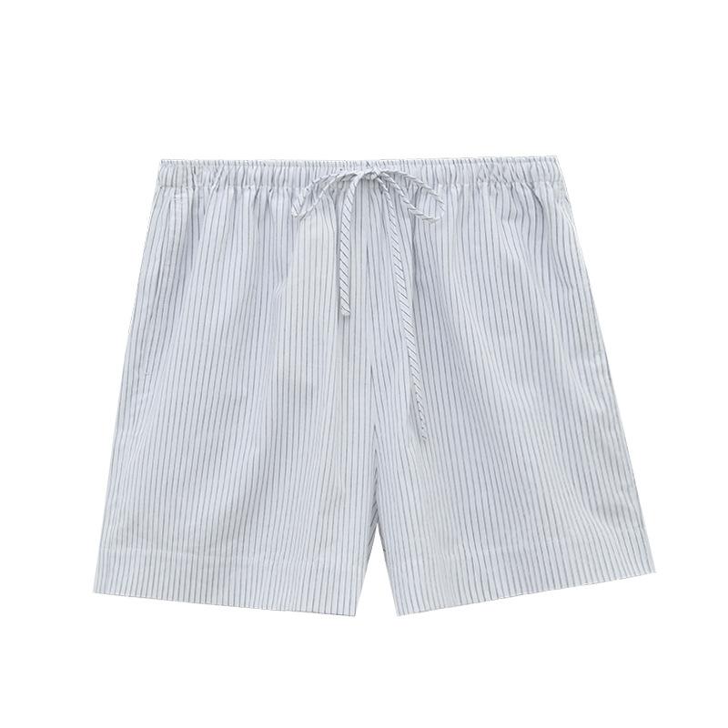 Straight-Leg Mid-Length Striped Seersucker Swim Shorts | Mens Swimwear Clothing Mens