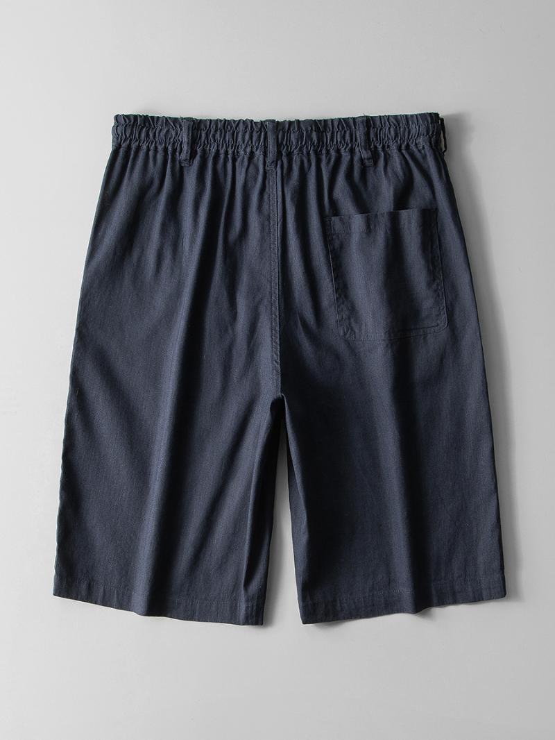 Straight-Leg Oasi Linen Shorts | Mens Shorts Clothing Mens