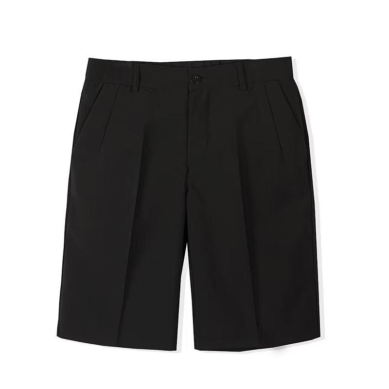 Straight-Leg Pleated Webbing-Trimmed Twill Shorts | Mens Shorts Clothing Mens