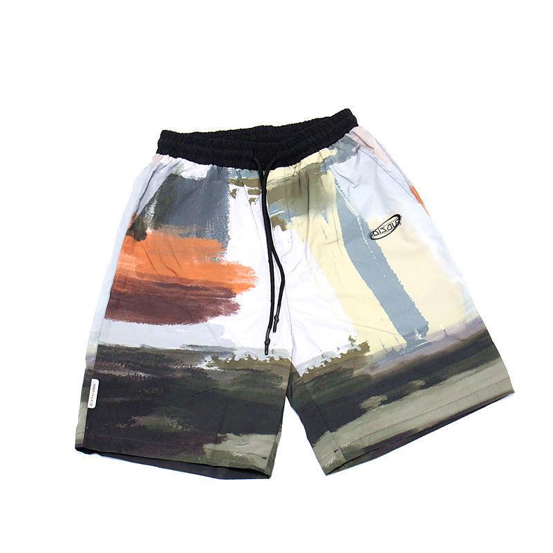 Straight-Leg Printed Shell Shorts | Mens Shorts Clothing Mens