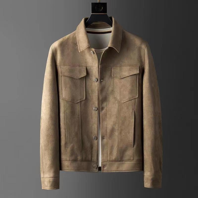 Suede Trucker Jacket | Mens Leather and Suede Jackets Clothing Leather & Suede Jackets