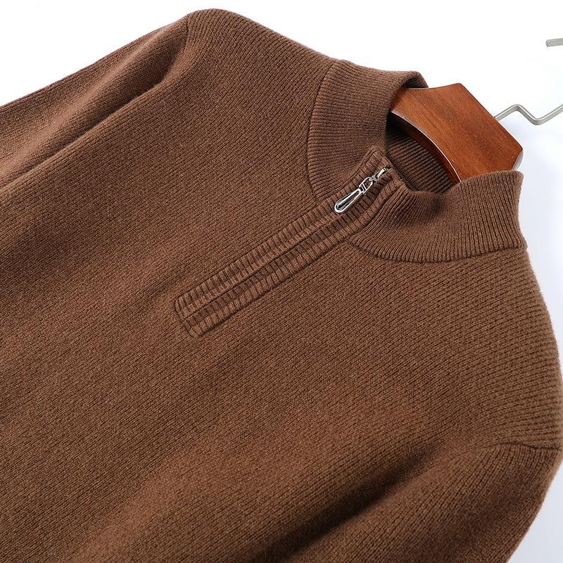 Wade Merino Wool and Cashmere-Blend Half-Zip Sweater | Mens Knitwear Clothing Knitwear